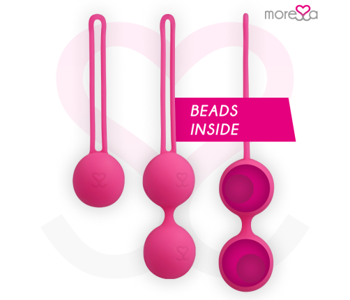 MORESSA - OSIAN SET PREMIUM SILICONE PINK (Osian One - 51 g | Osian Two - 101 g | Osian Three 85 g)