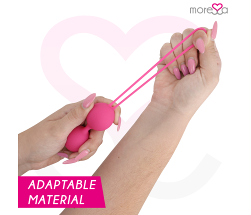 MORESSA - OSIAN SET PREMIUM SILICONE PINK (Osian One - 51 g | Osian Two - 101 g | Osian Three 85 g)