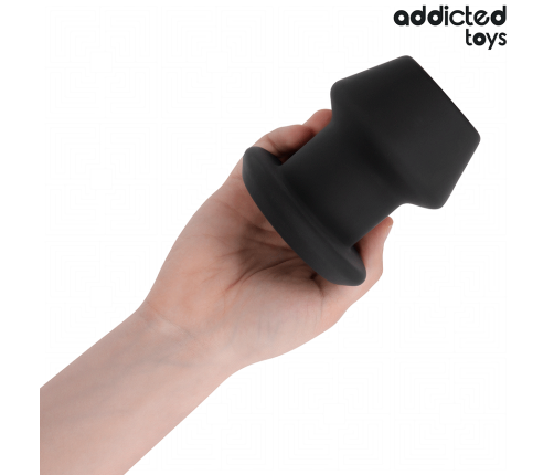 ADDICTED TOYS - EXTREME HOLLOW ANAL PLUG SILICONE SIZE L 10.4 CM