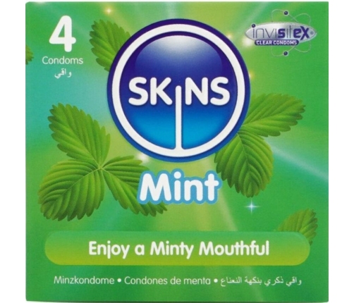 SKINS - MINT PREMIUM CONDOMS PACK 4