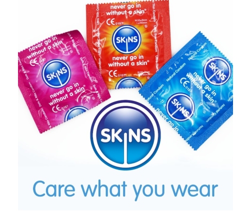 SKINS - ASSORTED PREMIUM CONDOMS PACK 8