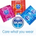 SKINS - ASSORTED PREMIUM CONDOMS PACK 4