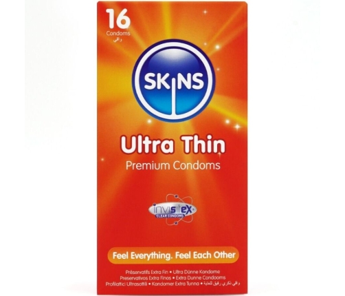 SKINS - ULTRA THIN PREMIUM CONDOMS PACK 16