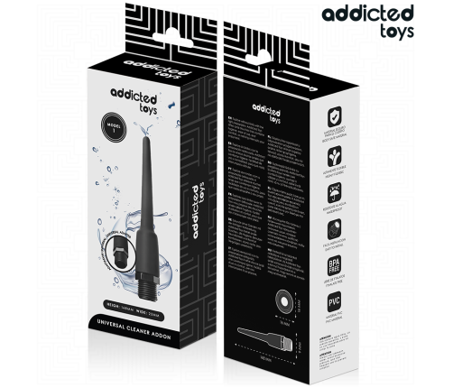ADDICTED TOYS - ANAL CLEANER WITH UNIVERSAL ADAPTER MODEL 1