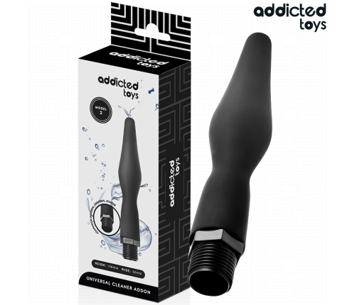 ADDICTED TOYS - ANAL CLEANER WITH UNIVERSAL ADAPTER MODEL 2