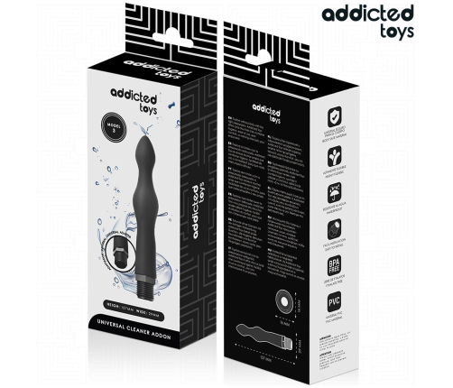 ADDICTED TOYS - ANAL CLEANER WITH UNIVERSAL ADAPTER MODEL 3