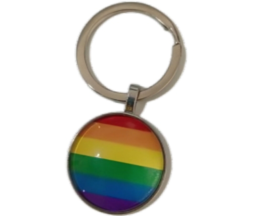 PRIDE - LGBT FLAG KEYCHAIN