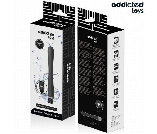 ADDICTED TOYS - ANAL CLEANER WITH UNIVERSAL ADAPTER MODEL 4