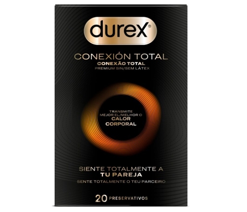 DUREX - TOTAL CONNECTION ULTRA FINE PLUS LATEX FREE 20 UNITS