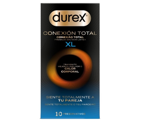 DUREX - TOTAL CONNECTION XL ULTRA FINE PLUS LATEX FREE 10 UNITS