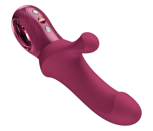 FUN FACTORY - BI STRONIC CURVE THRUSTING RABBIT PULSATORS WINE RED