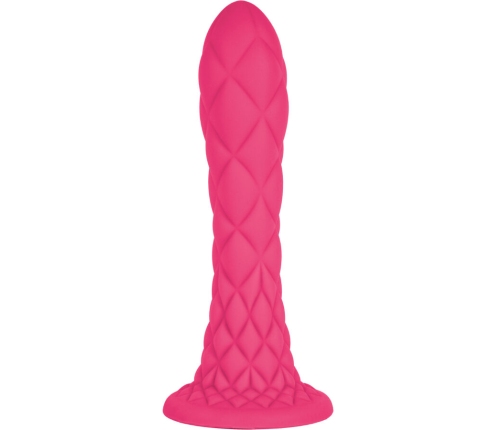 SILEXD - DREAMY DILDO FANTASY LIQUID SILICONE THERMOREACTIVE FUCHSIA 18.5 CM