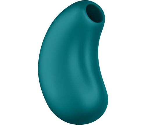 FUN FACTORY - CHERIE DOUBLE AIR PULSE VIBRATOR BOTTLE GREEN