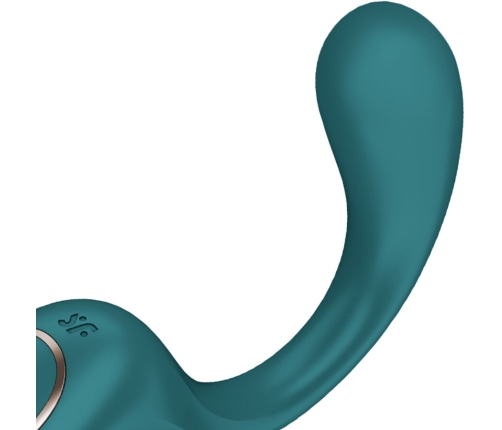 SATISFYER - G FOR GODDESS 2 RABBIT VIBRATOR BOTTLE GREEN