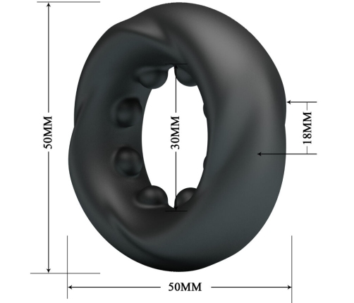 CRAZY BULL - DAQUEZ SILICONE RING MODEL 4