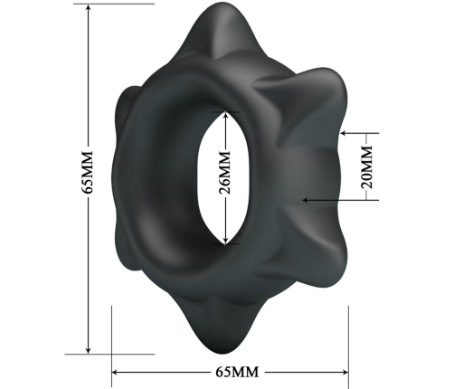 CRAZY BULL - ETHANIEL SILICONE RING MODEL 11