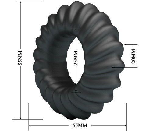 CRAZY BULL - FITZ SILICONE RING MODEL 8