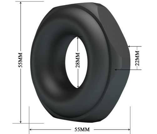 CRAZY BULL - JARVIUS SILICONE RING MODEL 14