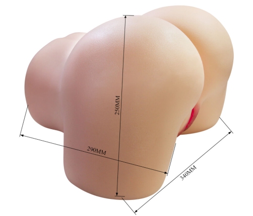 CRAZY BULL - JULIA REALISTIC FEMALE BUTT VAGINA AND ANAL 11 KG