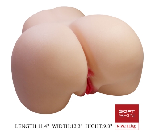 CRAZY BULL - JULIA REALISTIC FEMALE BUTT VAGINA AND ANAL 11 KG