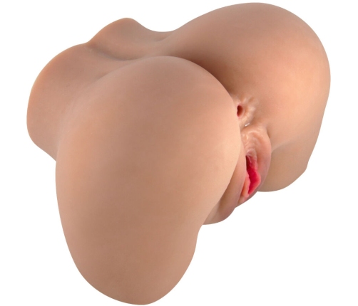 CRAZY BULL - MILA VIBRATOR BUTT WITH REALISTIC VAGINA AND ANUS CONTROL REMOTO