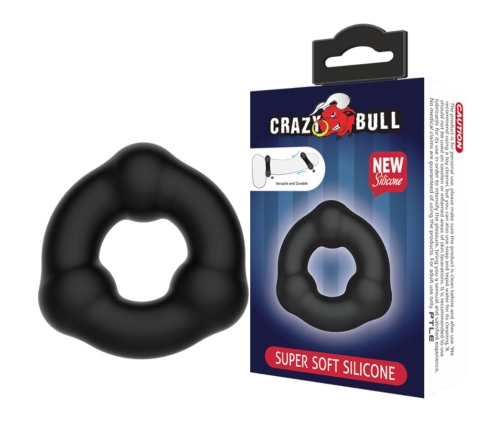 CRAZY BULL - SUPER SOFT SILICONE RING WITH NODULES