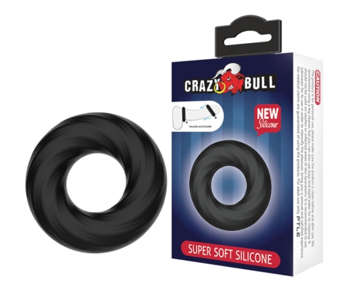 CRAZY BULL - SPIRAL SILICONE RING