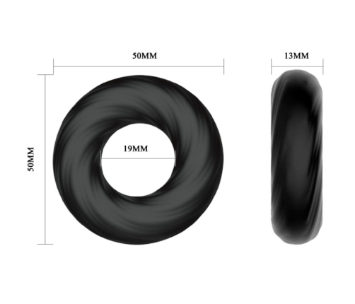 CRAZY BULL - SPIRAL SILICONE RING