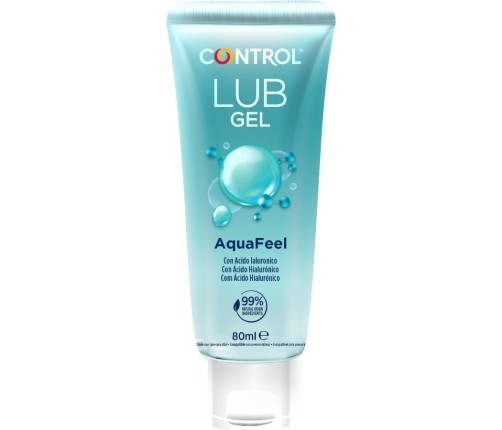 CONTROL - AQUAFEEL LUBRICANT WITH HYALURONIC ACID 80 ML