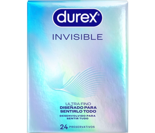 DUREX - ULTRA THIN INVISIBLE CONDOMS 24 UNITS