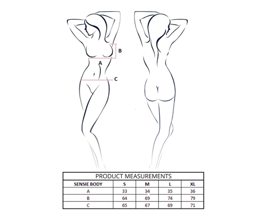 PASSION - SENSIE BODY BURDEOS L/XL