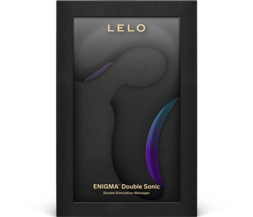 LELO - ENIGMA DOUBLE SONIC VIBRADOR PUNTO G NEGRO