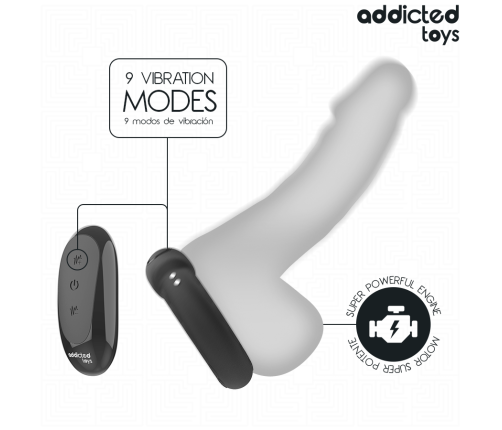 ADDICTED TOYS - HEATING EFFECT VIBRATING COCK RING REMOTE CONTROL