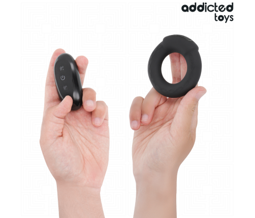 ADDICTED TOYS - HEATING EFFECT VIBRATING COCK RING REMOTE CONTROL