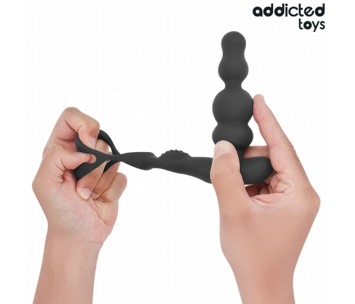 ADDICTED TOYS - MASAJEADOR PROSTÁTICO ROTATORIO CONTROL REMOTO