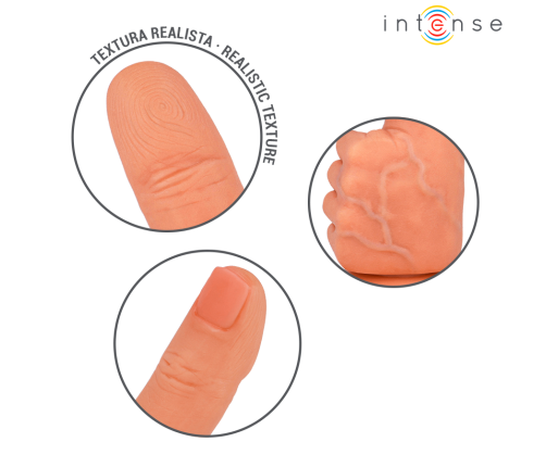 INTENSE - BENDER G-SPOT STIMULATOR FLEXIBLE HAND 11.3 CM