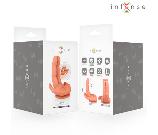INTENSE - LEELA G-SPOT STIMULATOR FLEXIBLE HAND 12.6 CM