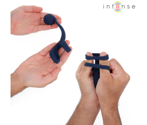 INTENSE - TYSON COCK RING WITH VIBRATING BALL Ø 3.2 CM