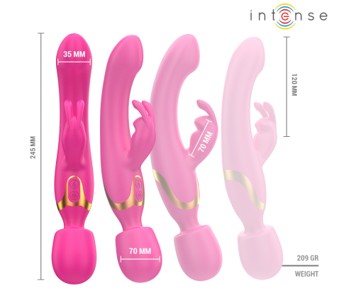 INTENSE - WINONA DOUBLE VIBRATOR RABBIT & WAND