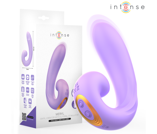 INTENSE - MERYL DOUBLE VIBRATION CLITORIS STIMULATOR