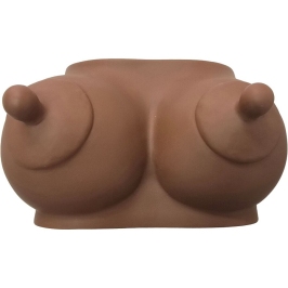 DIABLO PICANTE - PIGGY BANK IN THE SHAPE OF BOOBS DARK TONE DIABLO PICANTE - PIGGY BANK IN THE SHAPE OF BOOBS DARK TONE