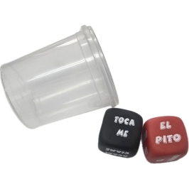 DIABLO PICANTE - DICE GAME VERB + BODY PART WITH CUP DIABLO PICANTE - DICE GAME VERB + BODY PART WITH CUP