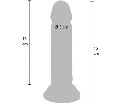 GET REAL - DELUXE REALISTIC PENIS 15 CM
