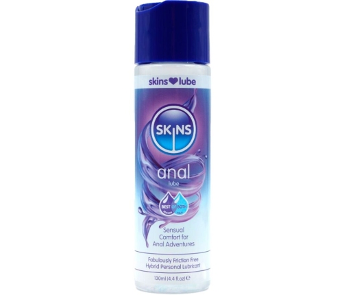 SKINS - ANAL HYBRID WATER & SILICONE-BASED LUBRICANT 130 ML