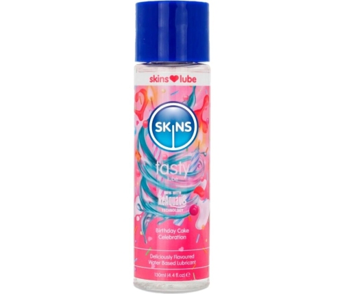 SKINS - TASTY WATER-BASED LUBRICANT BIRTHDAY CAKE 130 ML
