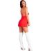 LIVCO CORSETTI FASHION - SANTAS CANDY LC 90722 CHRISTMAS CHEMISE + THONG L/XL