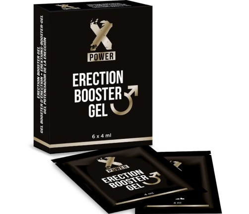XPOWER - ERECTION BOOSTER GEL 6 X 4 ML