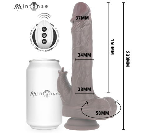 MR INTENSE - MORGAN REALISTIC PENIS REMOTE CONTROL 23 CM -O- 3.5 CM