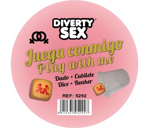 DIABLO PICANTE - GOLDEN HARD DICE WITH WOMAN POSITIONS AND CUBE