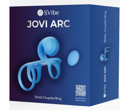SNAIL VIBE - JOVI ARC COUPLE RING REMOTE CONTROL BLUE